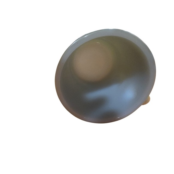 Anchor Hocking Fire King Avocado Green Round Handle Stackable set of 4 mugs - Picture 2 of 3